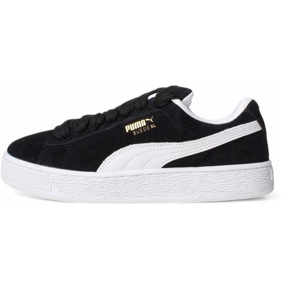 New Puma Women's Suede XL Black White Casual Sneakers Size 8 - Picture 13 of 15